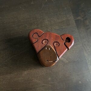 Wooden Monkey Puzzle box